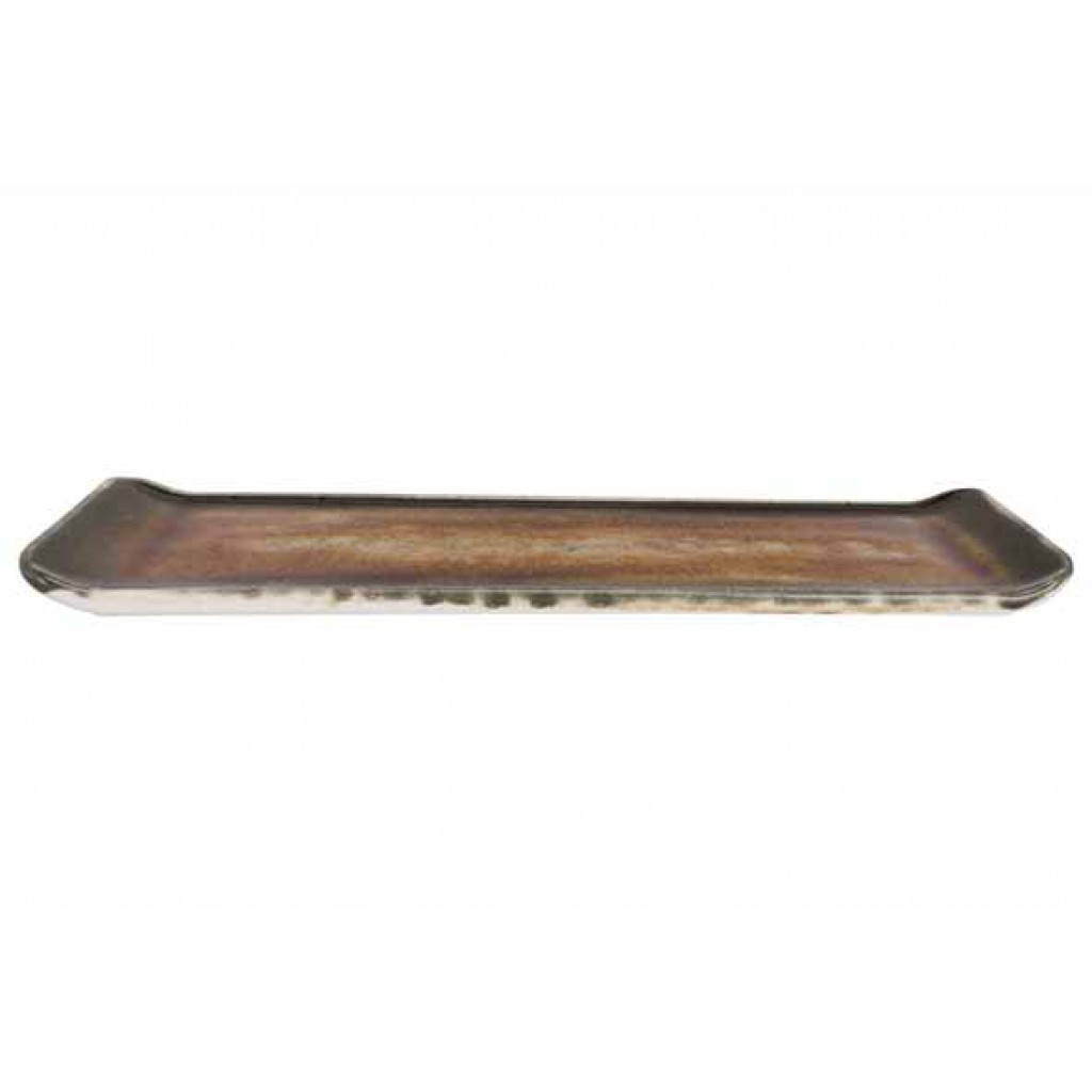 Cosy&Trendy IRIS BROWN SERVING PLATE 30X9,5CM