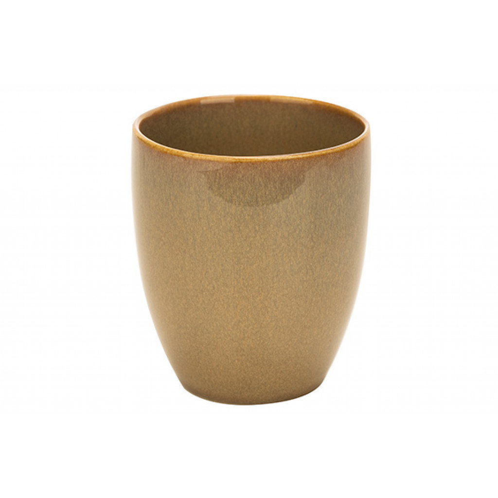 Cosy&Trendy BLOOM OLIVE MUG D8,5XH10,5CM 30CLWITHOUT HANDLE