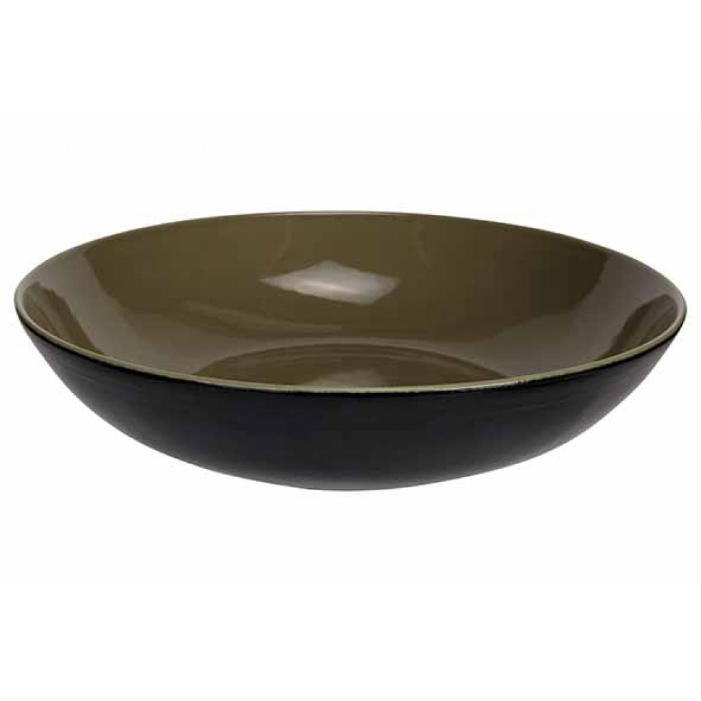 Cosy&Trendy JAXX OLIVE GREEN SOUP PLATE D21CM