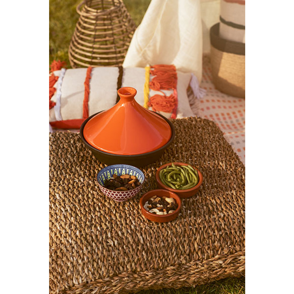 Cosy&Trendy TAJINE BLACK-ORANGE DIA 25CM INDUCTION