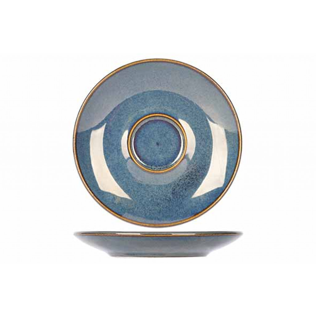 Cosy&Trendy SOLAS BLUE ESPRESSO SAUCER D15CM