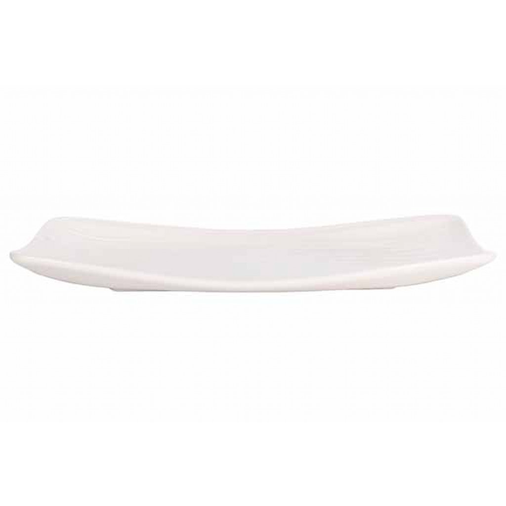 Cosy&Trendy ARTISAN WHITE RECTANGULAR PLATE 30X15CM