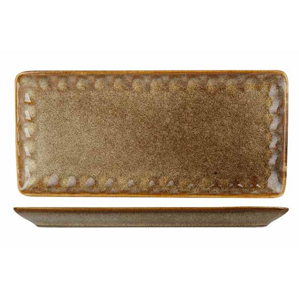 Cosy&Trendy ARAKI HAZEL PLATE RECTANGULAR 23X11CM