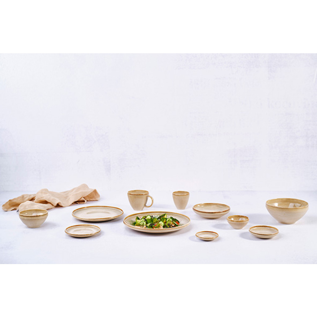 Cosy&Trendy CONICO SAND BREAD PLATE D14CM