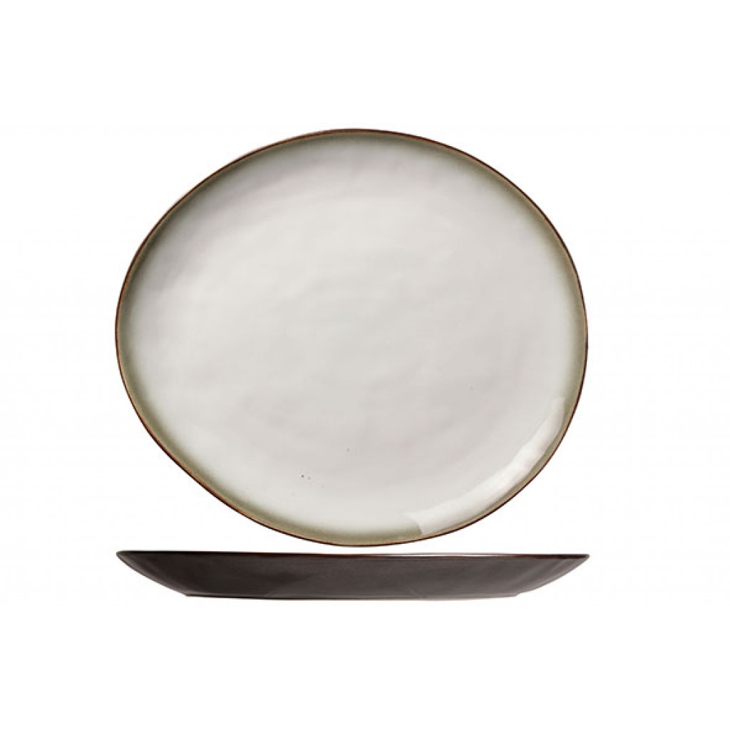 Cosy&Trendy PLATO OVAL PLATE MATT 32,5X28,5CMEXTERIOR MATT