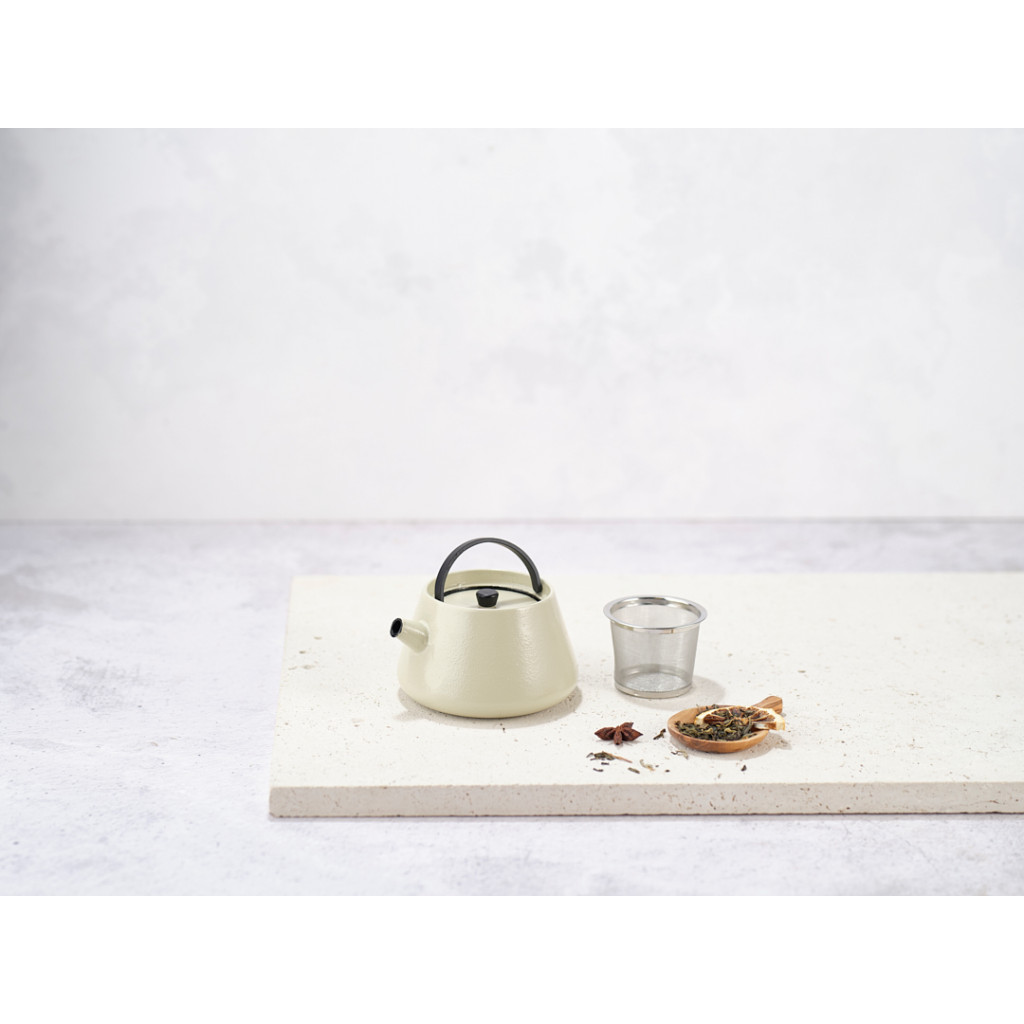 Cosy&Trendy BILLY TEAPOT CREAM 38CL CAST IRON