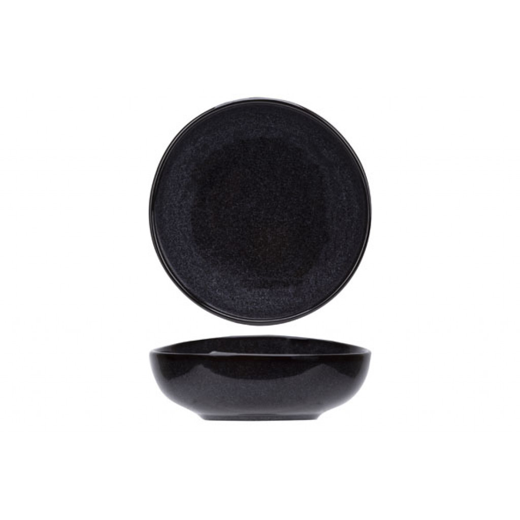 Cosy&Trendy BLACK GRANITE BOWL D14CM