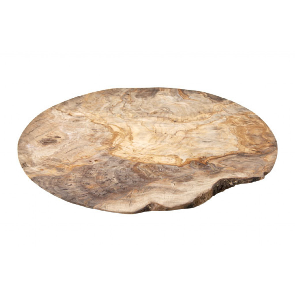 Cosy&Trendy PLATE 28CM OLIVE WOOD