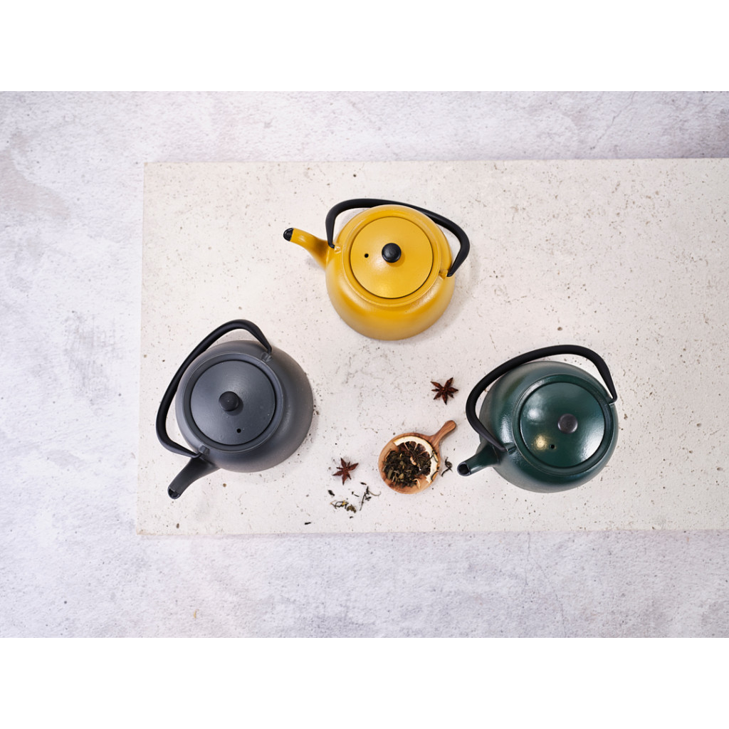 Cosy&Trendy JANE TEAPOT FORESTGREEN 0,92L CAST IRON