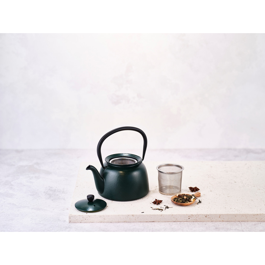 Cosy&Trendy JANE TEAPOT FORESTGREEN 0,92L CAST IRON