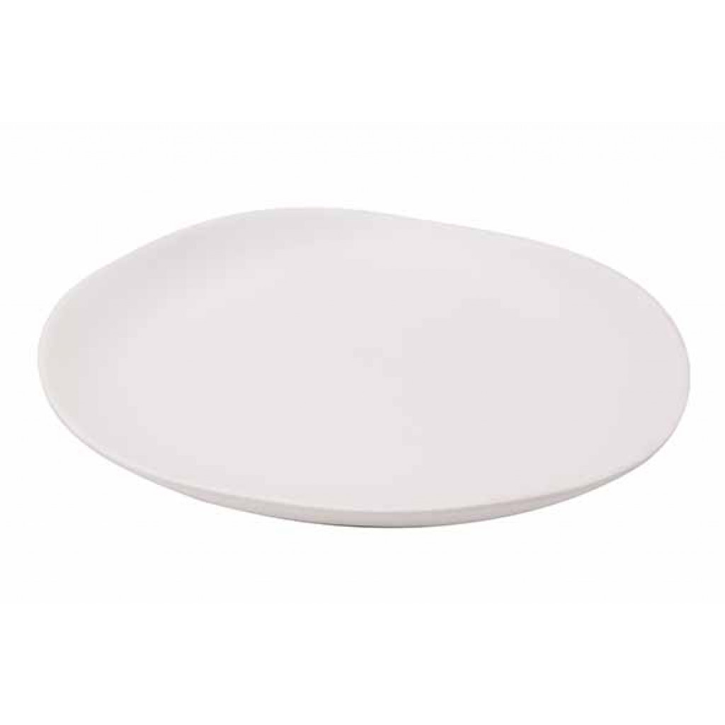 Cosy&Trendy KUPO DINNER PLATE COCONUT MILKD19,9XH2CM MELAMINE