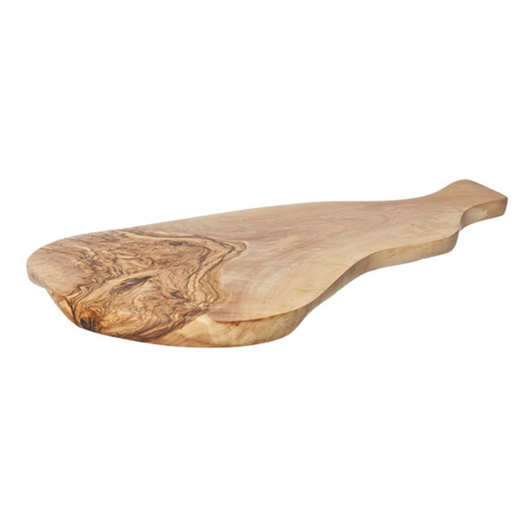 Cosy&Trendy CUTTING BOARD WITH HANDLE 39-43CMX 16-21CM OLIVEWOOD