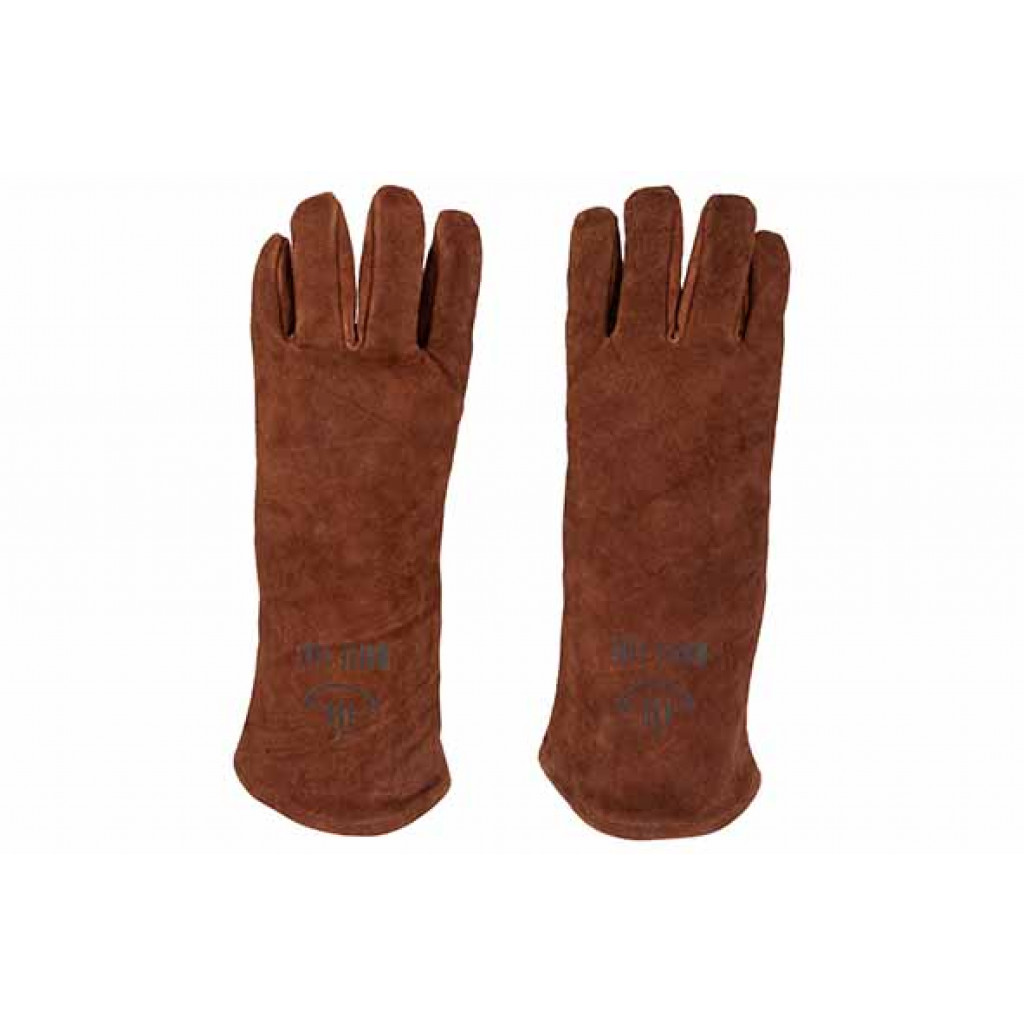 Cosy&Trendy WHITE FIRE BBQ GLOVES LEATHER