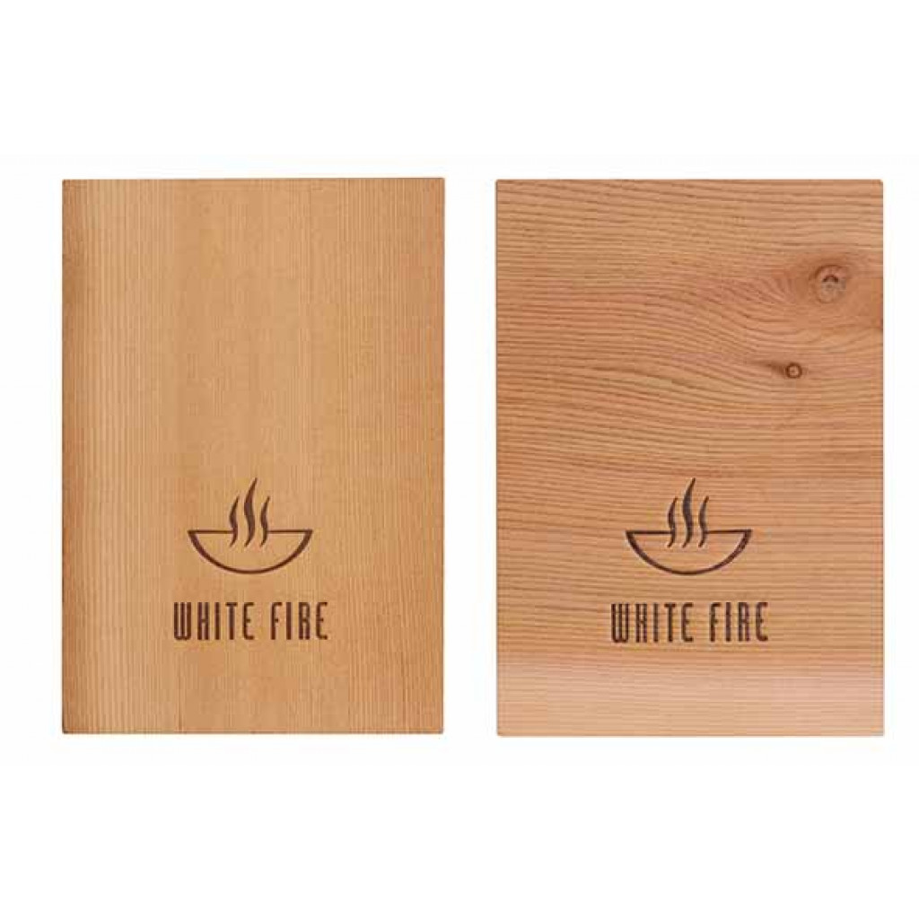 Cosy&Trendy SMOKE BOARD CEDAR SET2 14,5X10XH0,5CM