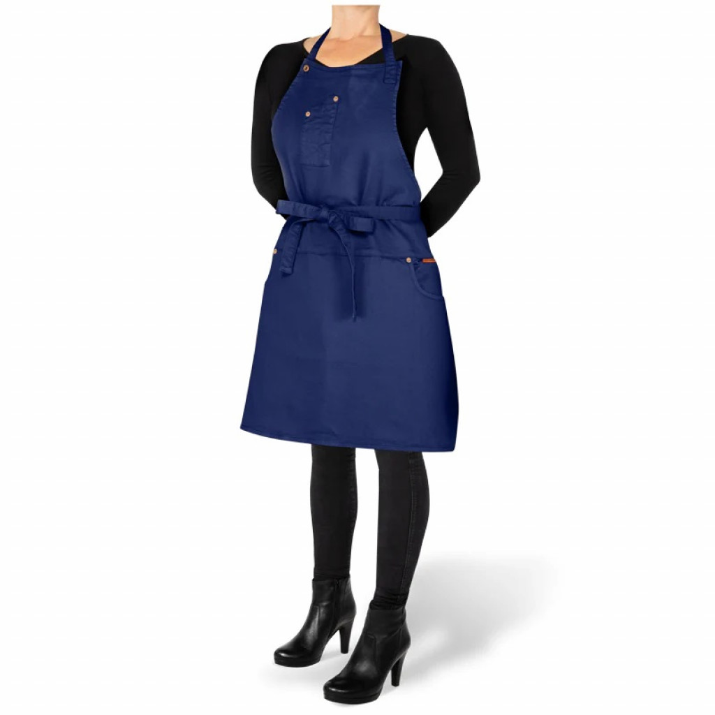 Dutch Deluxes 5 Pocket Apron ORGANIC COTTON Dark Blue