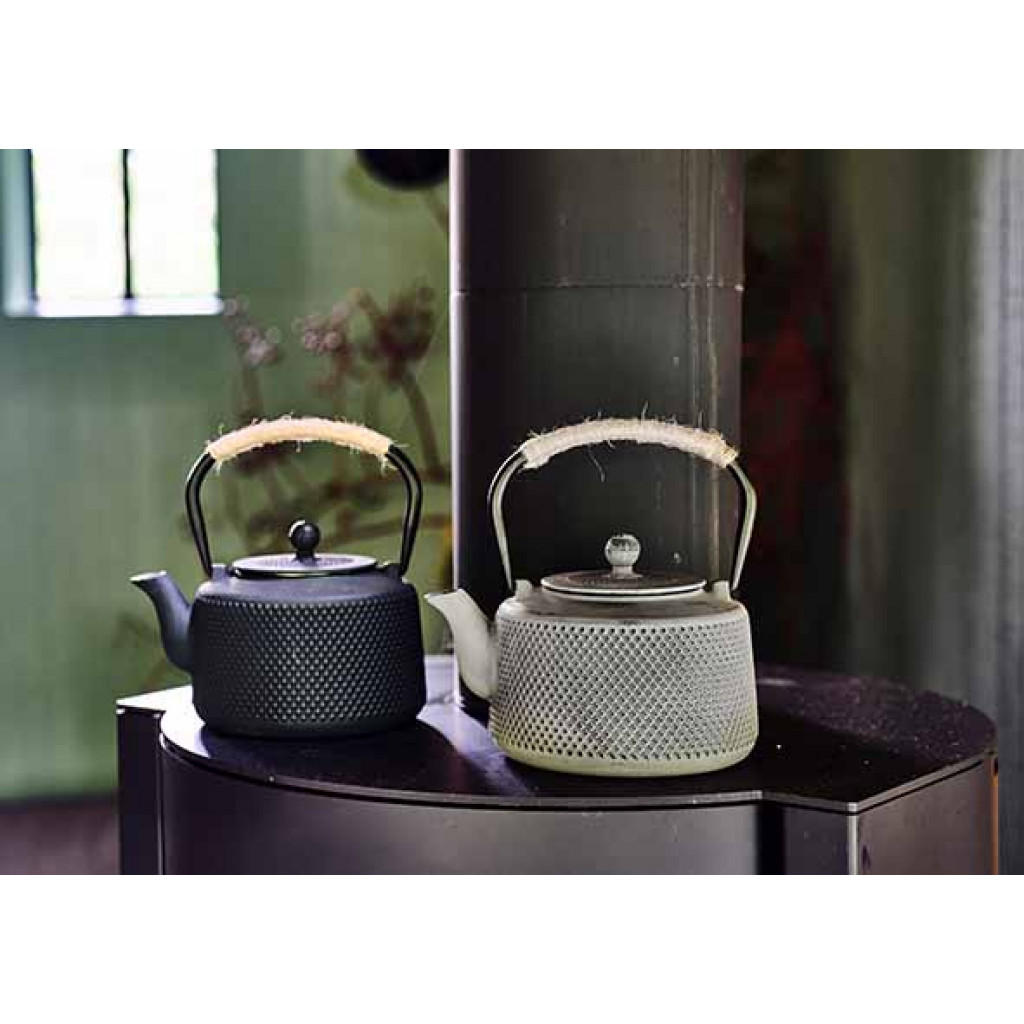 Cosy&Trendy TEAPOT DARK GREY D15XH11CM CAST IRON