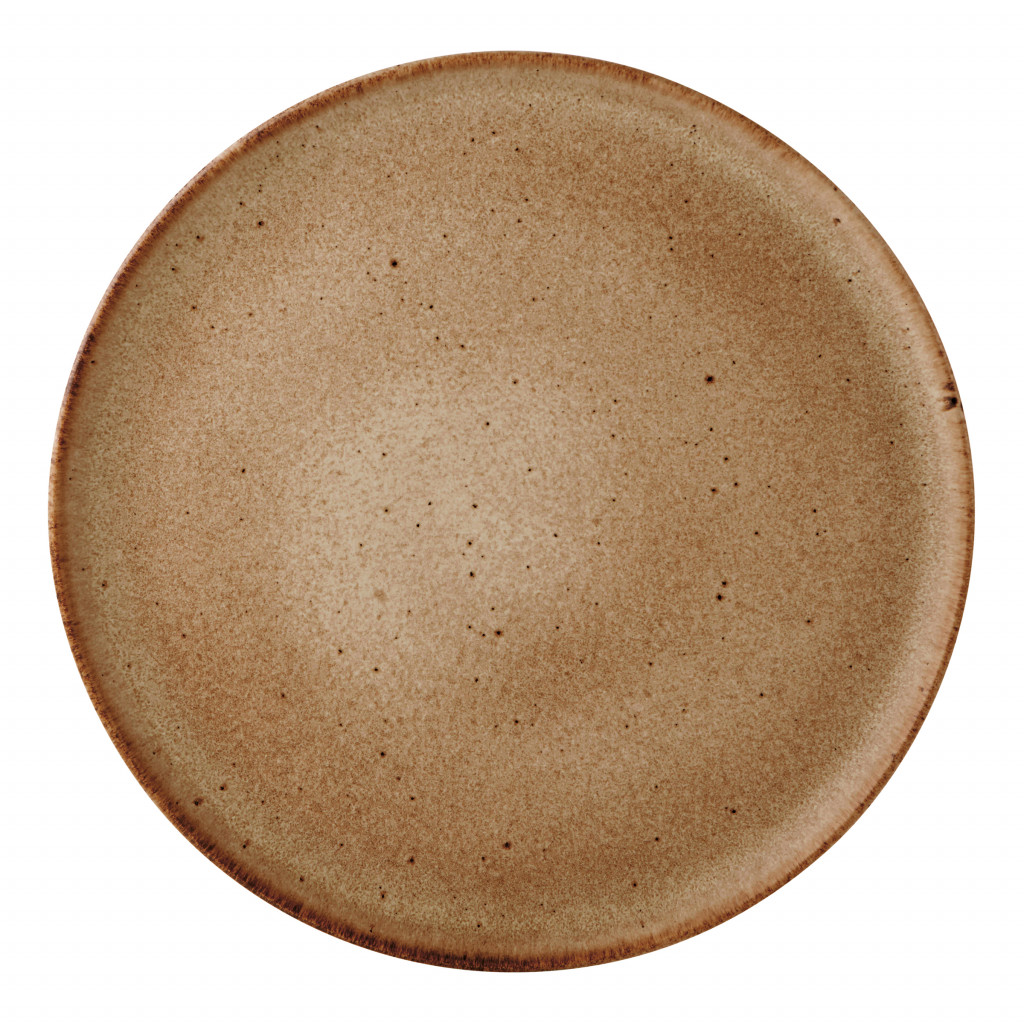 DPS Natura Ironstone Flat Plate 22.5cm