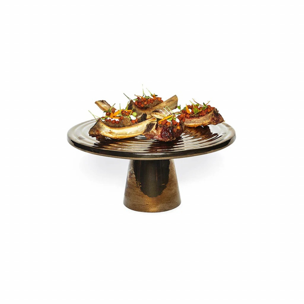 Dutch Deluxes Food Stand CERAMIC Platinum