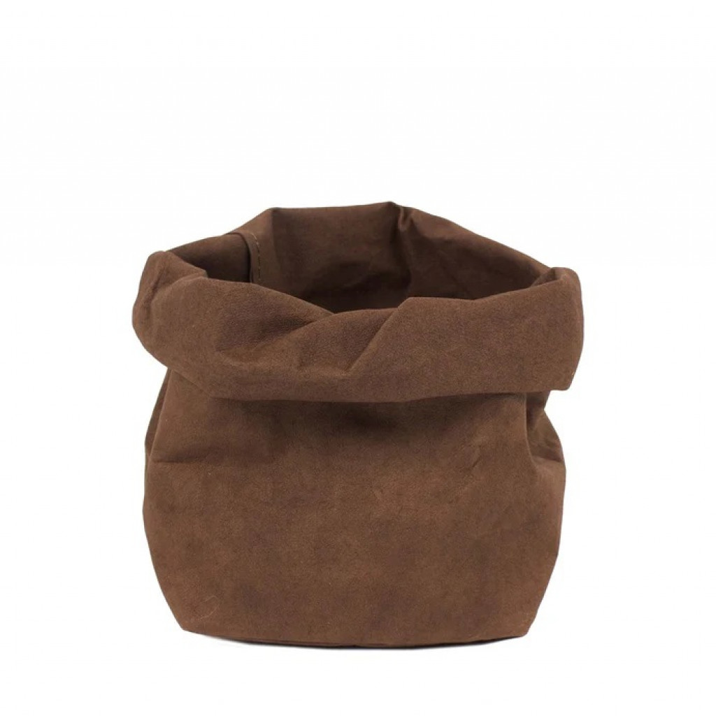 PAPER BAG MEDIUM COGNAC UASHMAMA