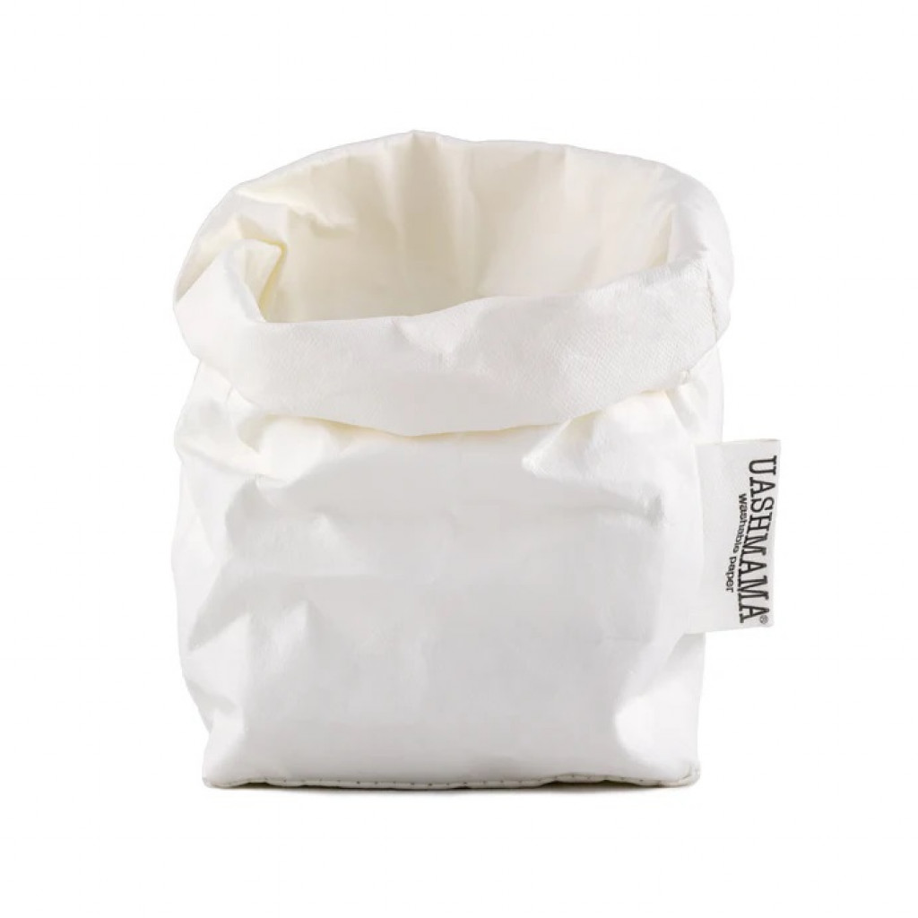 PAPER BAG SMALL WHITE UASHMAMA