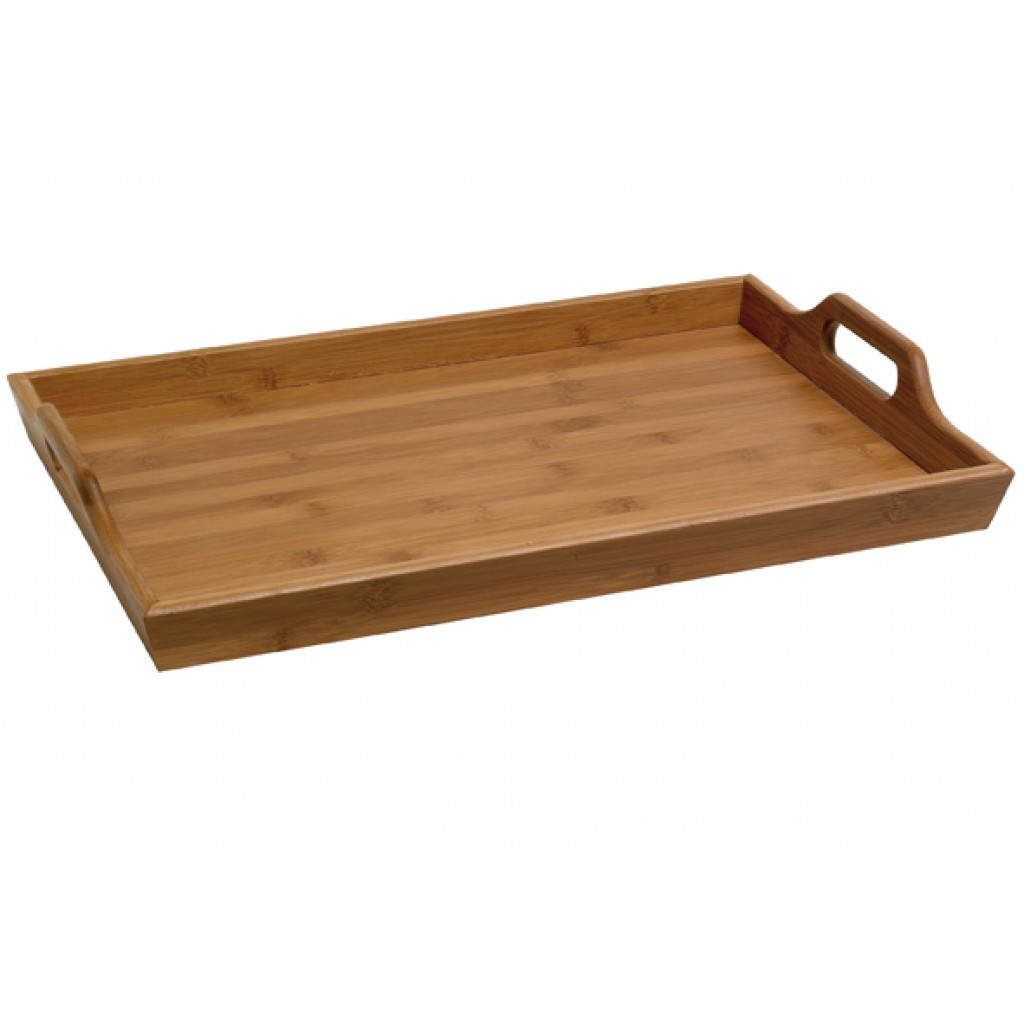 Cosy&Trendy SERVING TRAY WITH HANDLES 45X30,5XH6CM BAMBOO