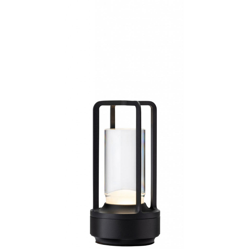 Utopia Cuba LED Cordless Lamp 17.5cm - Black