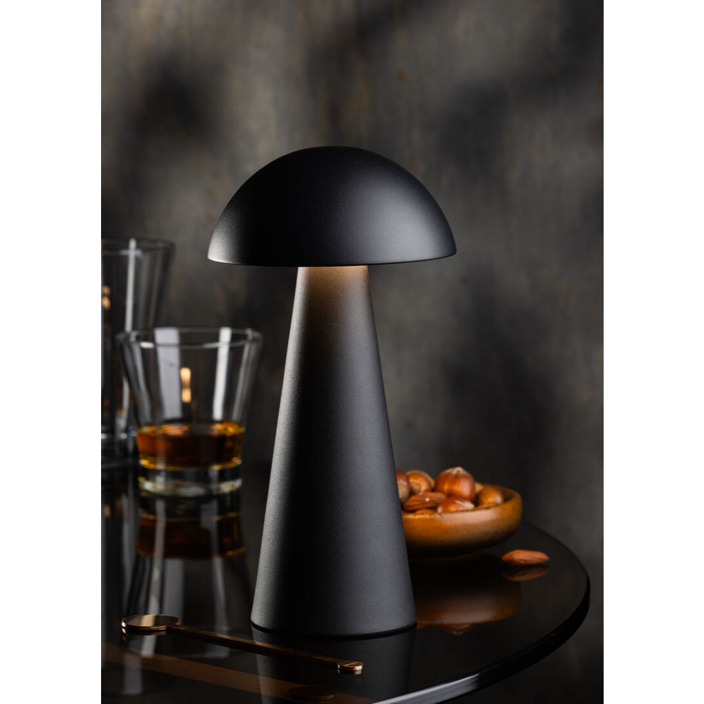 Utopia Grenada LED Cordless Lamp 22.5cm - Black