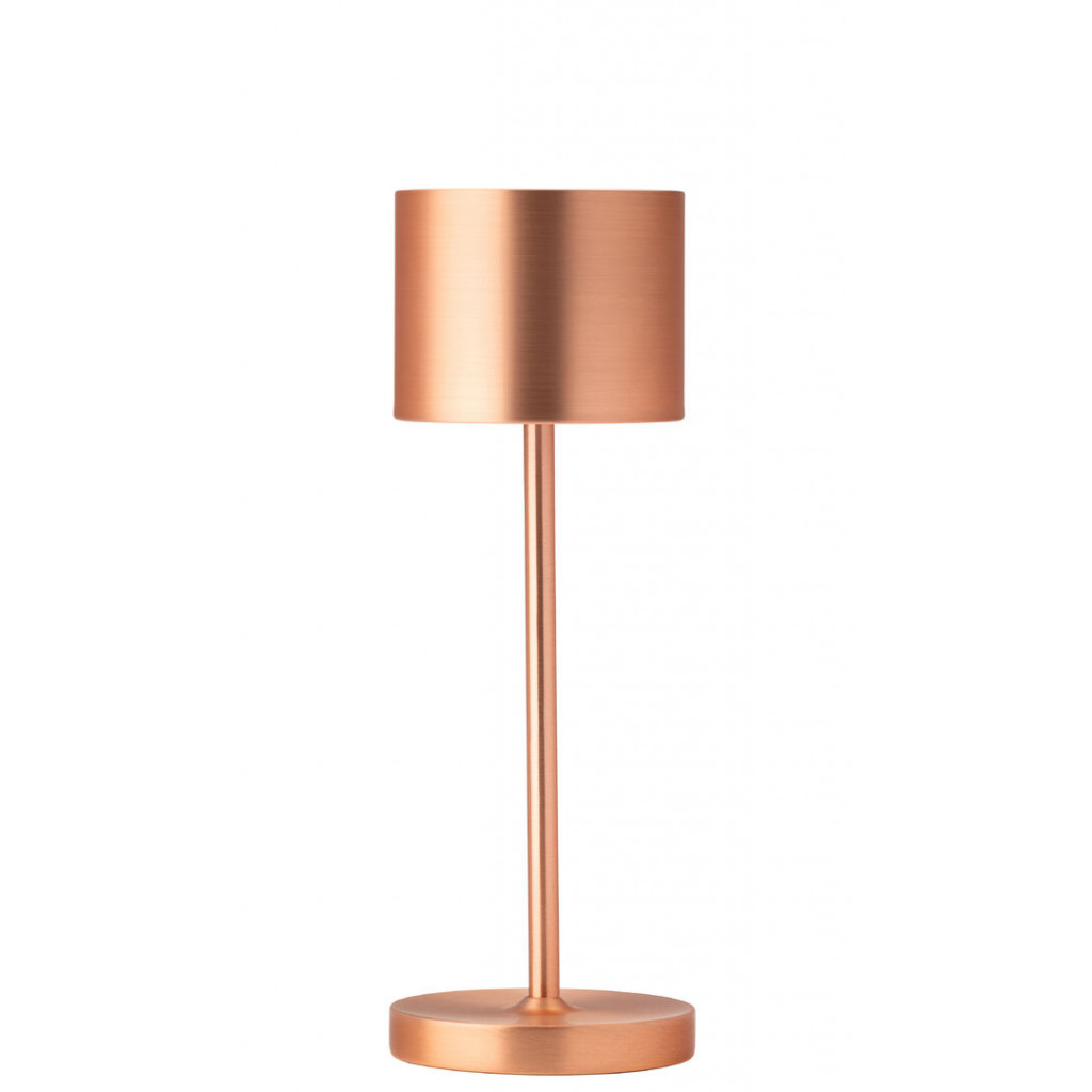 Utopia Tahiti LED Cordless Lamp 26cm - Brushed Copper