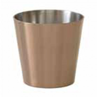 Craster  Medium Copper Chip Pot Copper PVD 
and Stainless Steel 85ø × 85 mm
