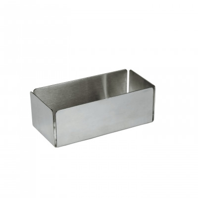 Fortessa Stainless Steel Sugar Packet Holder Brushed Stainless Steel