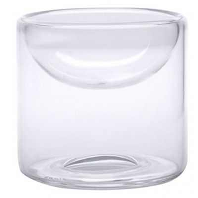 Straight Mini Double Walled Glass