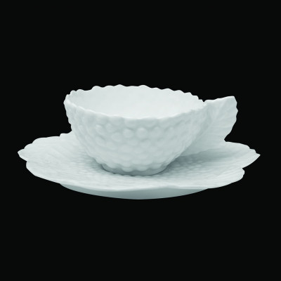 Jacques Pergay Fruits espresso cup and saucer blackberry 60ml
