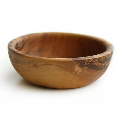 Craster  Small Olive Wood Bowl Oiled Olive Wood 115ø × 38 mm