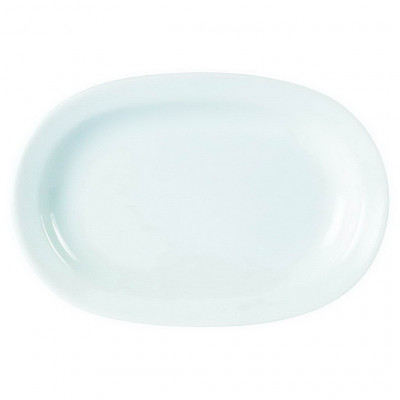 DPS Rimmed Deep Oval Plate 25cm/10"