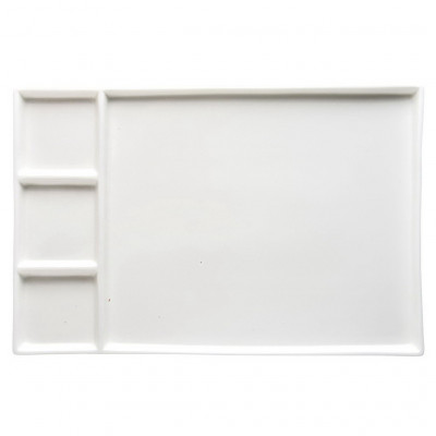 Fortessa 4-Compt Rectangle Tray