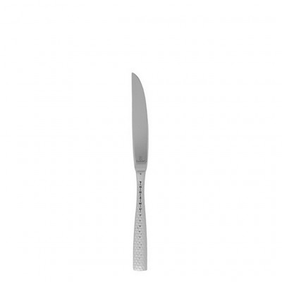 Fortessa SS Lucca Solid Handle Faceted Steak Knife