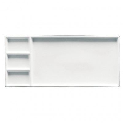 Fortessa 4-Compt Rectangle Tray