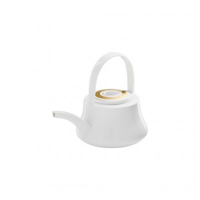 Hering Berlin Glamour Gold teapot with handle Ø140 h200 800ml