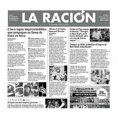Newspaper "La Ración"