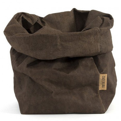 Uashmama Paper Bag Gigante dark brown