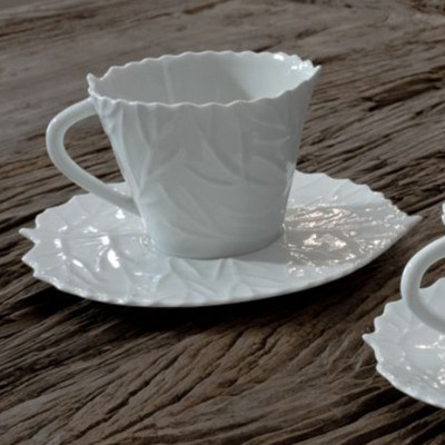 Jacques Pergay Pockettree teacup and saucer 210ml