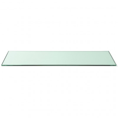 Rosseto Narrow Rectangle Clear Tempered Glass Surface, 1 EA