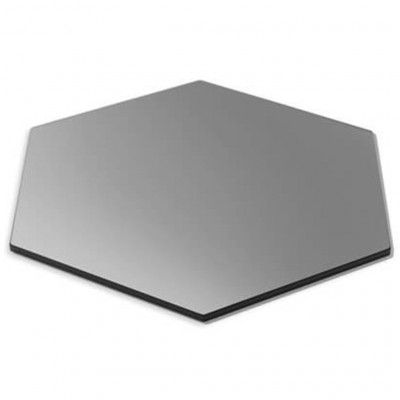 Rosseto Honeycomb™ Medium Black Tempered Glass Surface, 1 EA