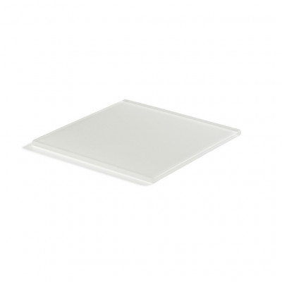 Mealplak Square Tray 24,5 White 24,5x24,5x1cm