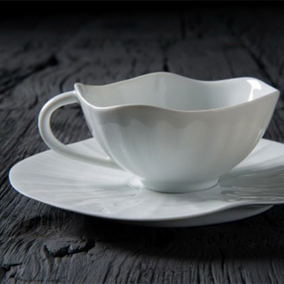 Jacques Pergay Lotus espresso cup and saucer 60ml