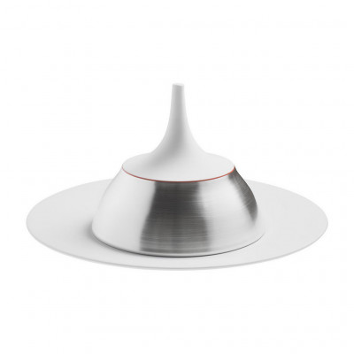 Hering Berlin Polite Silver cloche can be combined with velvet, pulse, granat, soda, ris Ø184 h160