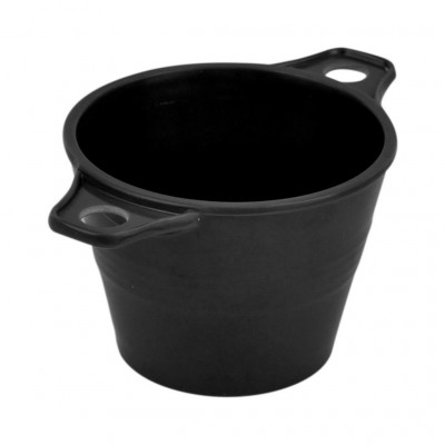 Dalebrook Black Melamine Ranch Pot - 115x77x55 - 135ml