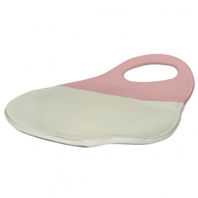 Dutch Deluxes Board Plate Lola White/Pink