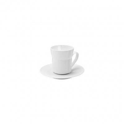 Hering Berlin Velvet coffee cup with saucer Ø69 h84 160ml, Ø160 h21