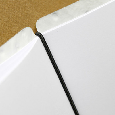 DAG style accessories Spare part elastics black 16,5 cm for menu CLUB HORIZ. in cellulose fiber 10